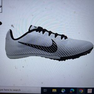 Nike zoom rival size 7 track spike shoe